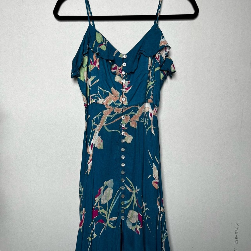 Urban Outfitters Blue Floral Maxi Dress - Picture 8 of 8
